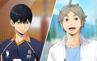 Zuspieler der KARASUNO
